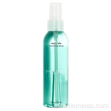 Aflúe el spray de cabello de sal marina de estilo fuerte